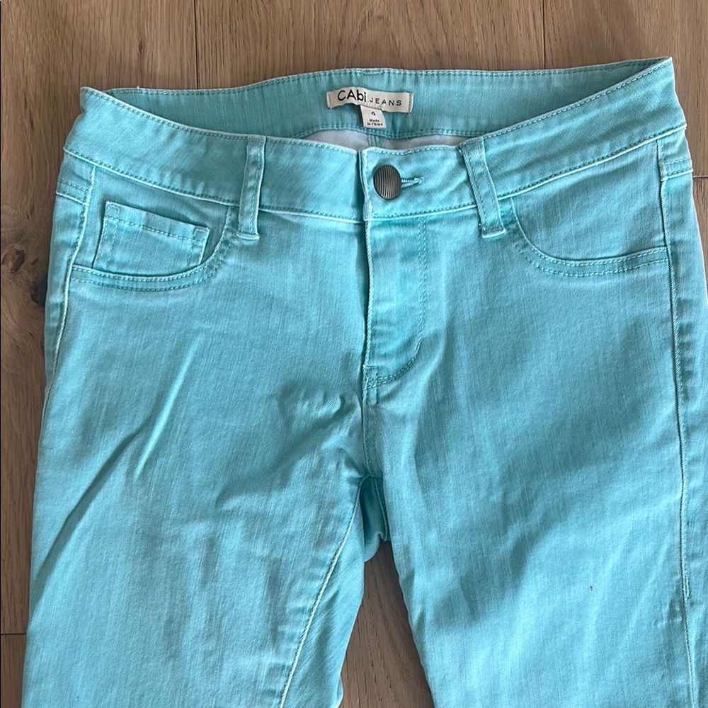 CAbi Mint Green Jeans